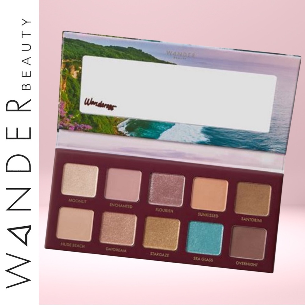 NWOB Wander Beauty Wanderess Escape 10 Shade Eyeshadow Makeup Palette